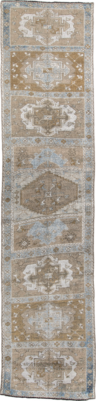 Antique Anatol Runner Rug (3' x 14')